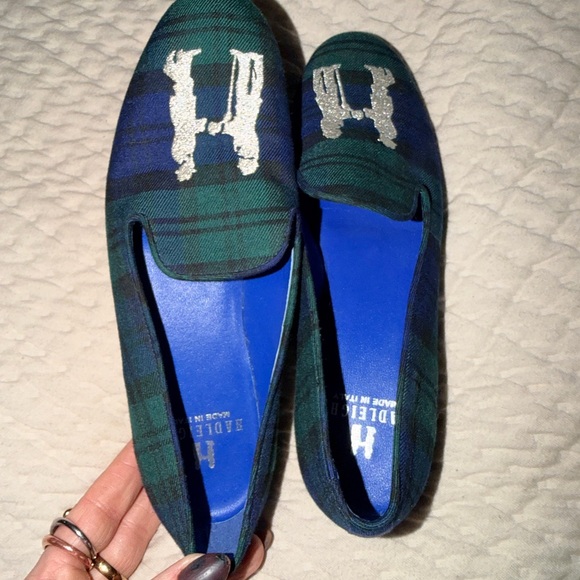 Shoes - Hadleigh Plaid Slippers 37
